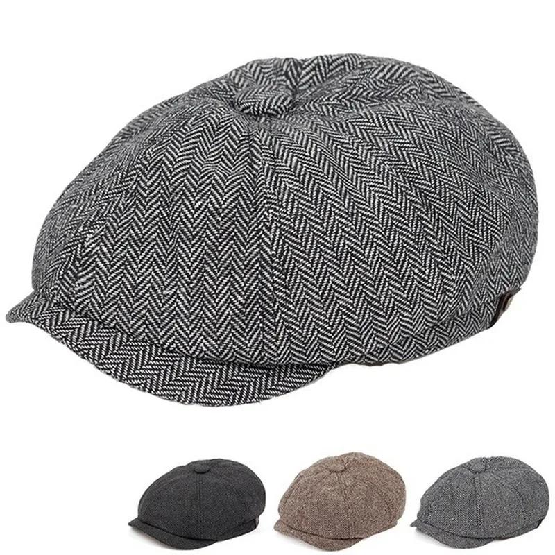 Winter Clothing Drive - Gorra de Conducir Estilo Ivy Gatsby