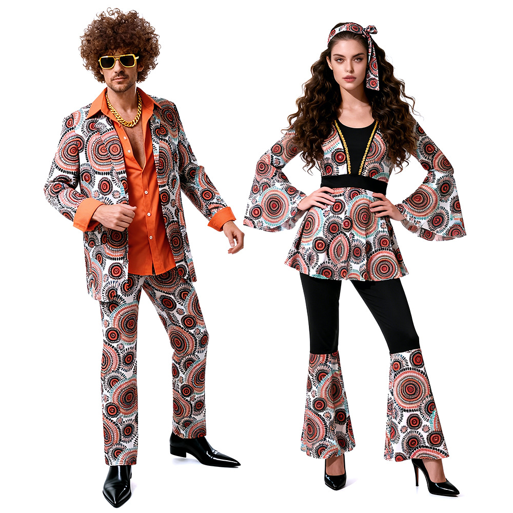 Winter Clothing Manufacturers - Disfraz de Pareja Hippie de los
