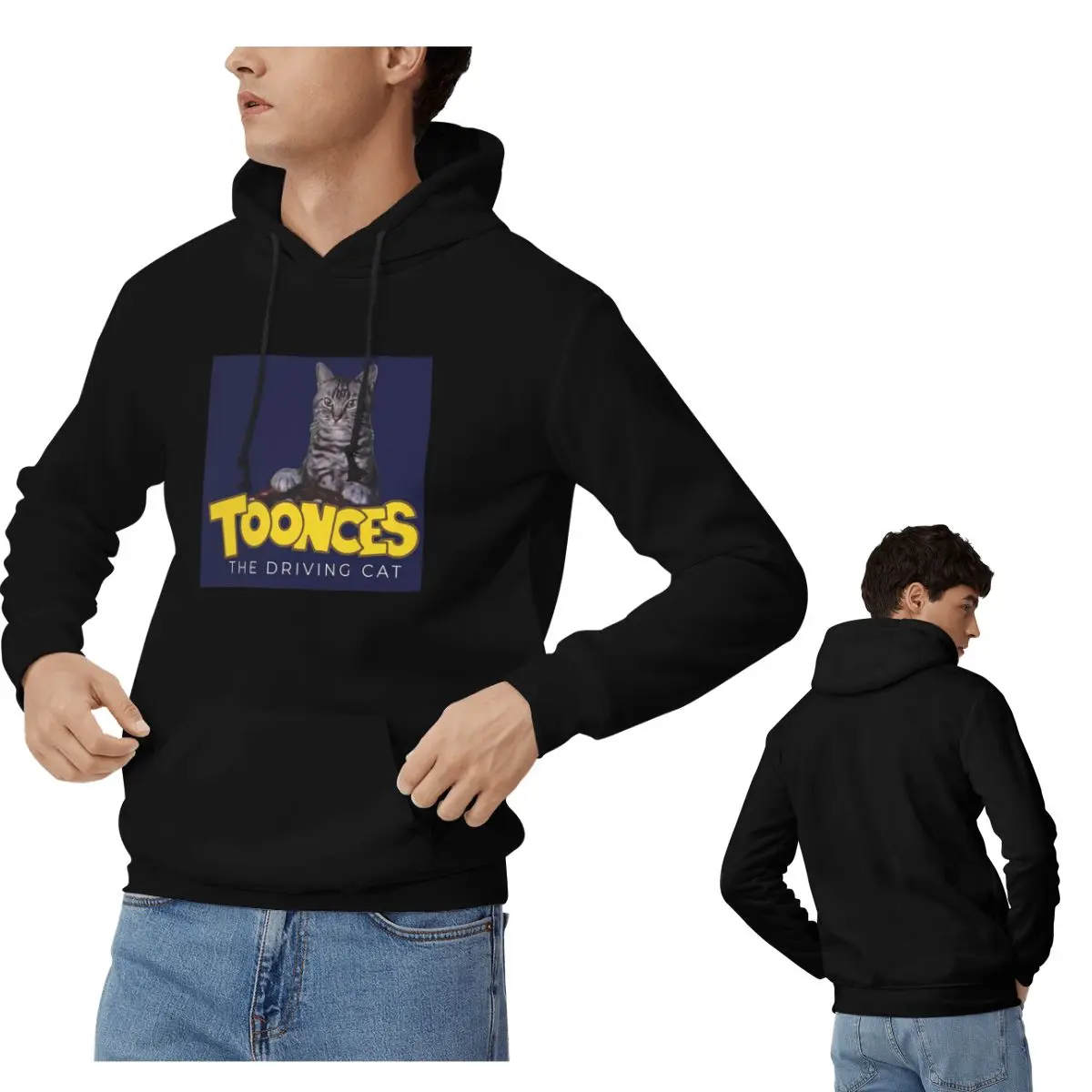 Winter Clothing Drive - Toonces The Driving Cat sudaderas con