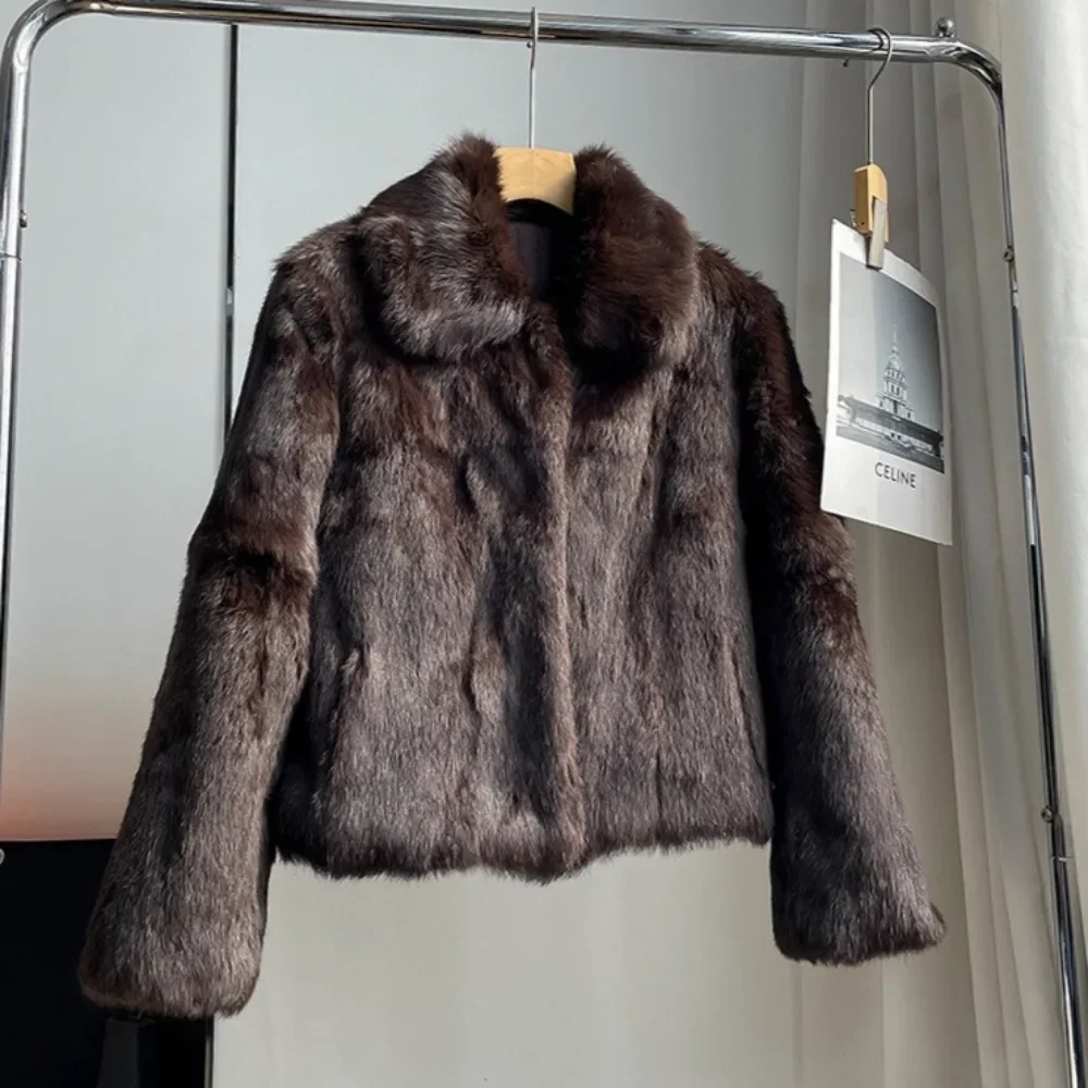 Abrigo de piel de conejo Natur - Winter Clothing Wholesale reseña y precio