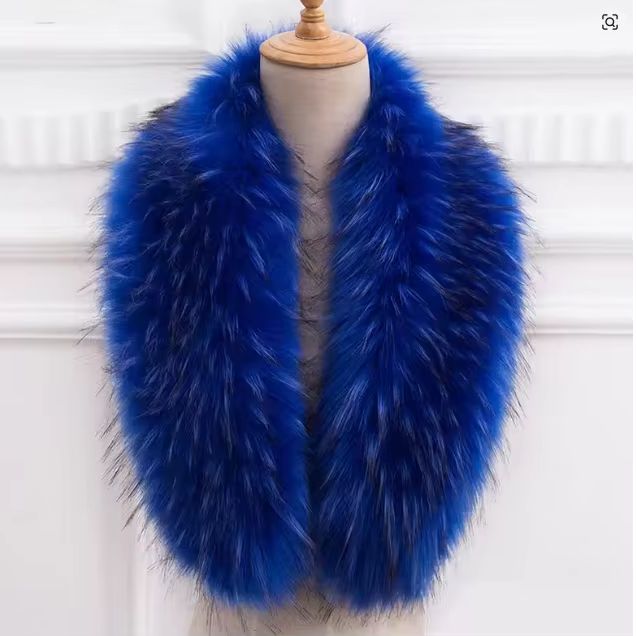 Cuello de piel Natural, piel d - Winter Clothing For Sale reseña y precio