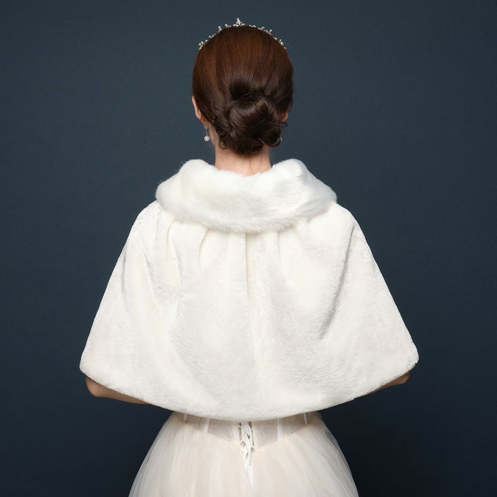 Estola blanca de invierno grue - Winter Clothing For Sale reseña y precio