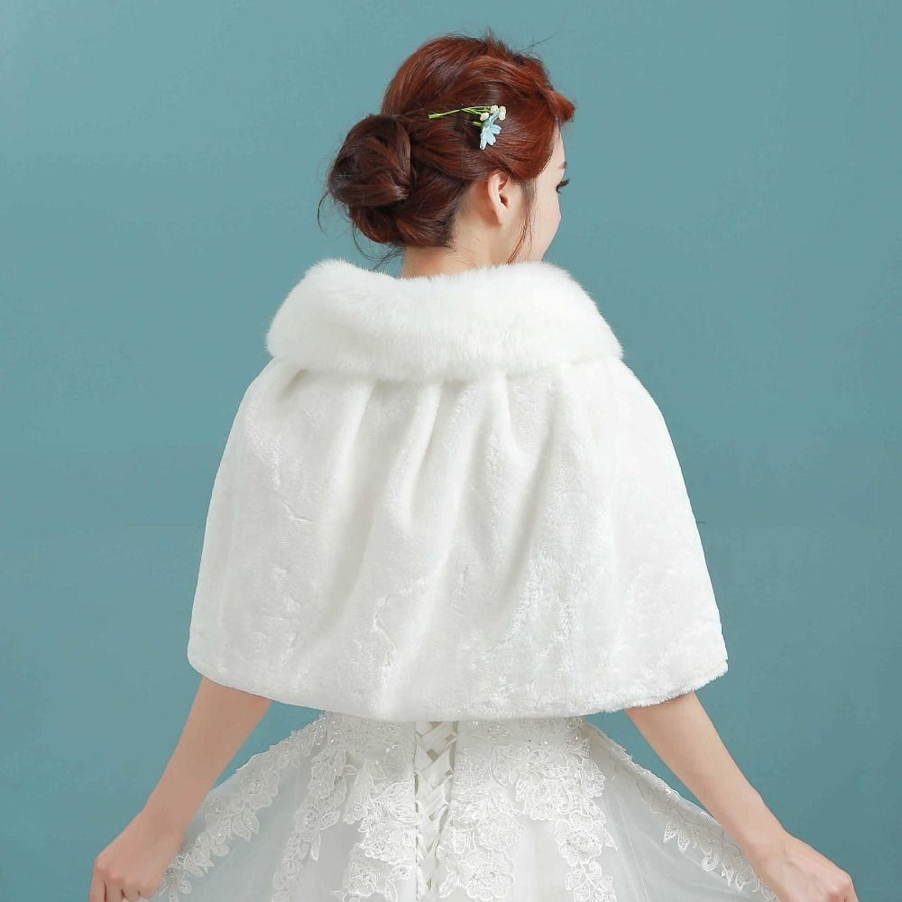 Estola blanca de invierno grue - Winter Clothing For Sale reseña y precio