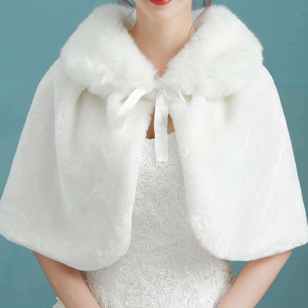 Estola blanca de invierno grue - Winter Clothing For Sale reseña y precio