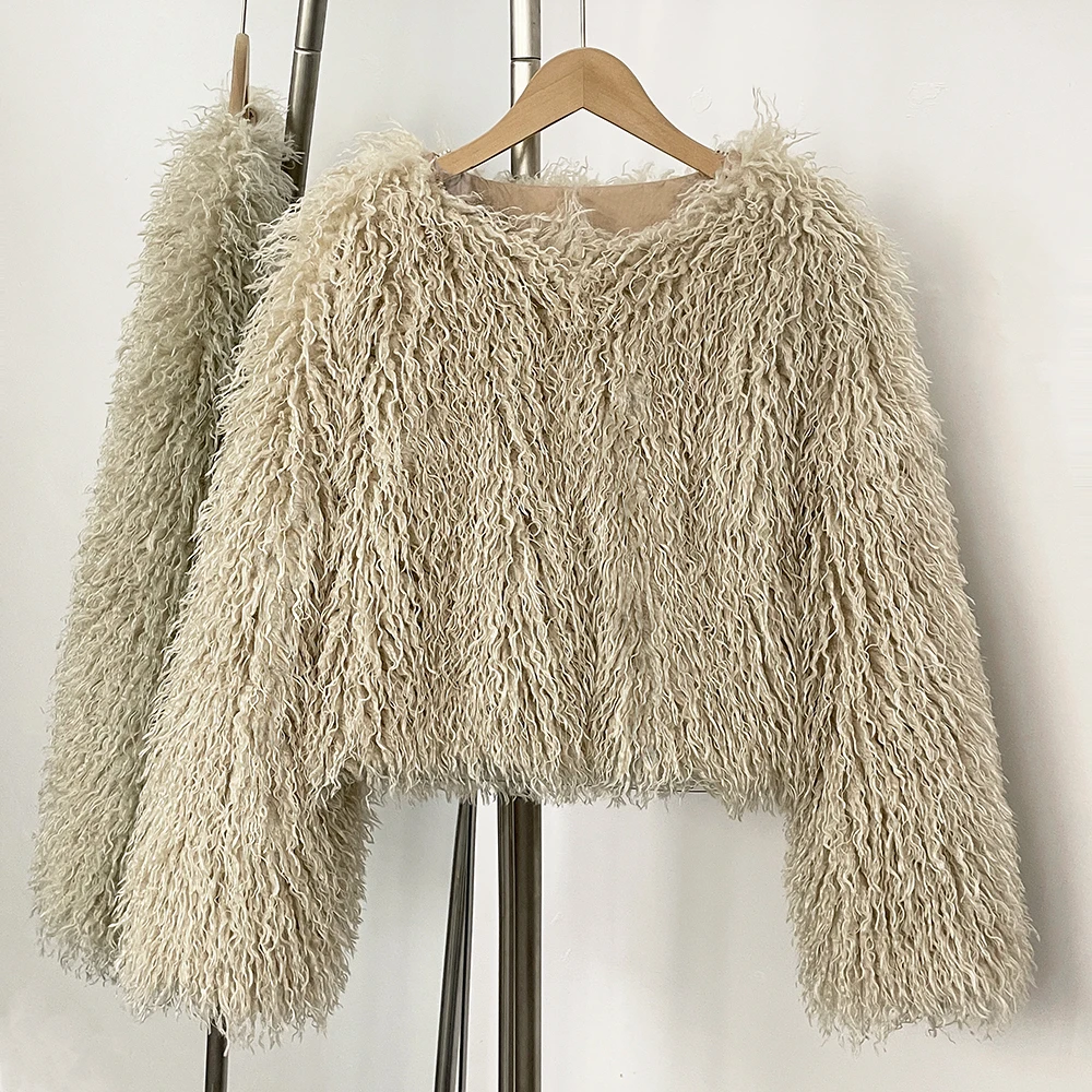 Abrigo de Piel Sintética Ecoló - Winter Clothing Manufacturers reseña y precio