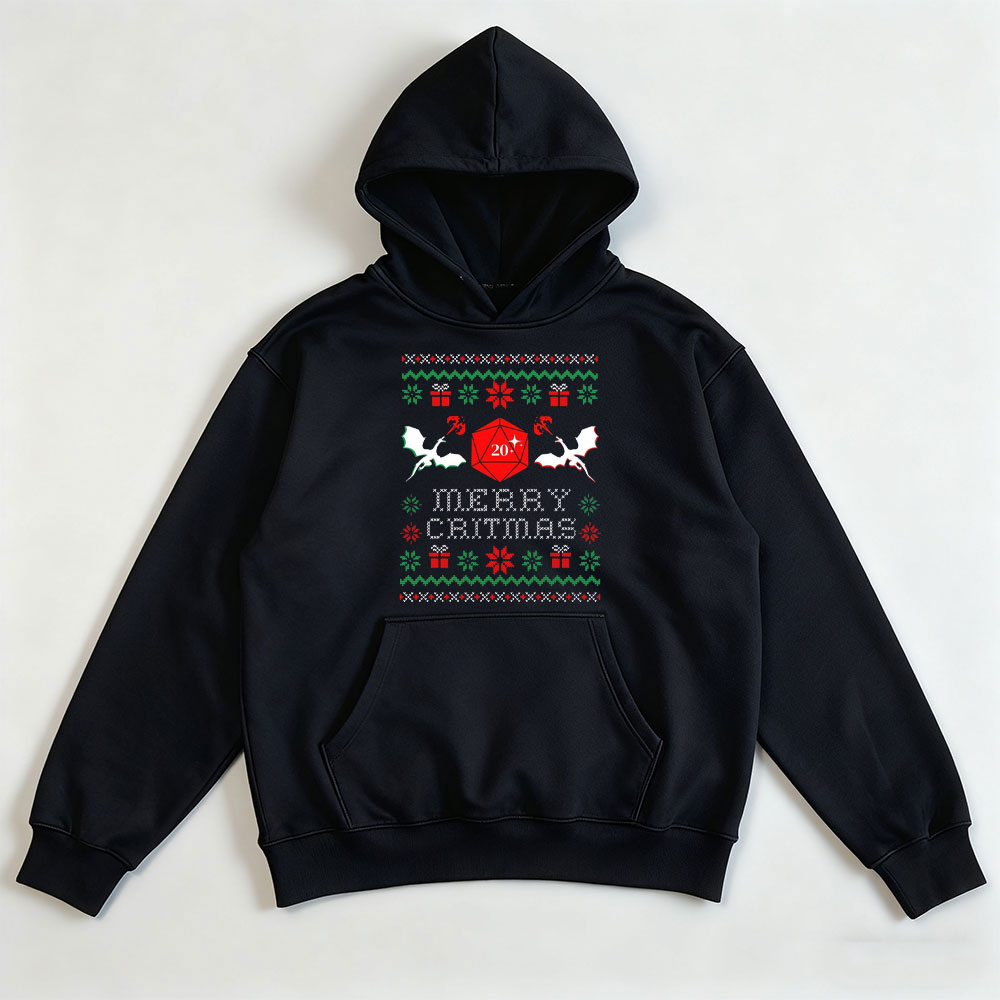 2025 DND CHRISTMAS SWEATER Dnd - Winter Clothing Dnd reseña y precio