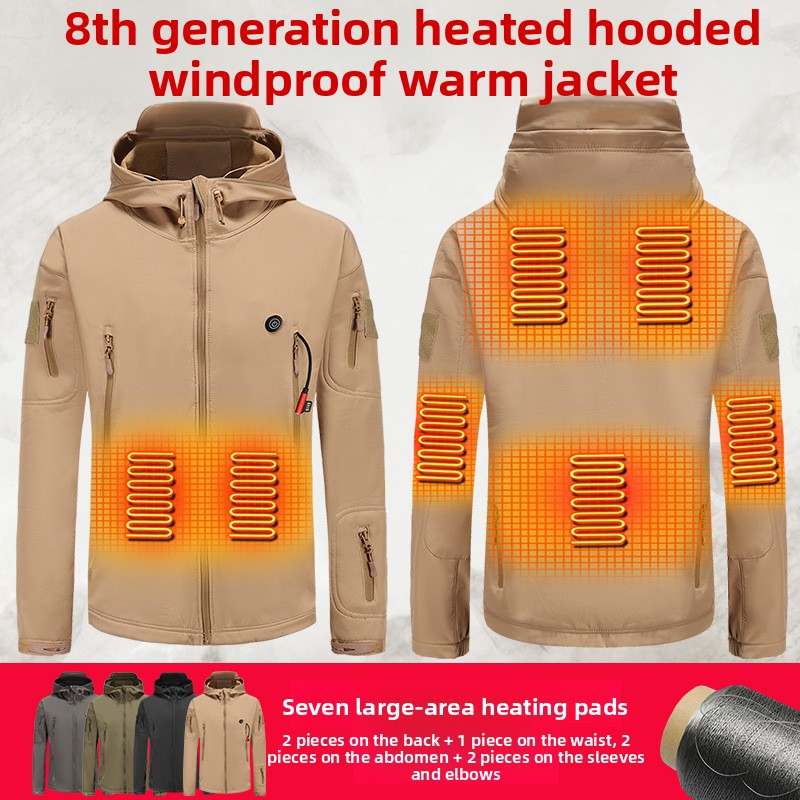 Chaqueta térmica gruesa de inv - Winter Clothing Manufacturers reseña y precio