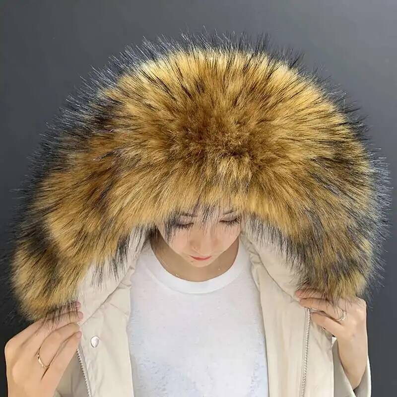 Cuello de piel sintética desmo - Winter Clothing For Sale reseña y precio
