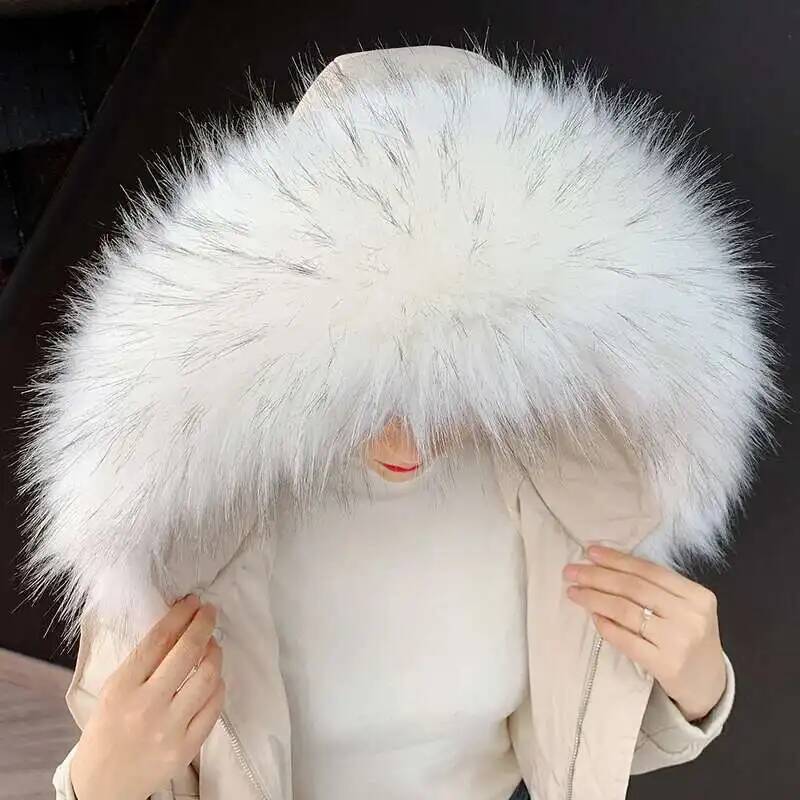 Cuello de piel sintética desmo - Winter Clothing For Sale reseña y precio