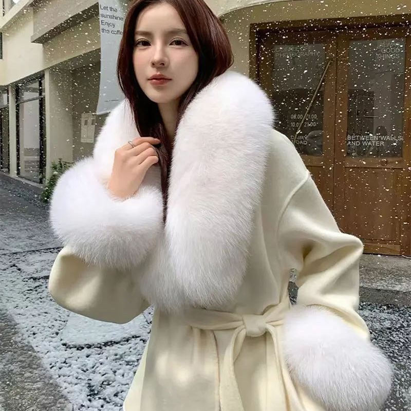 2025 Collar de piel de zorro a - Winter Clothing For Sale reseña y precio