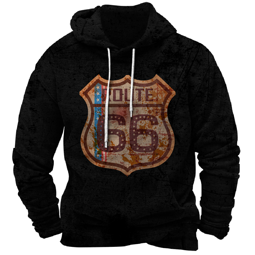 Sudadera con capucha Vintage R - Winter Clothing Wholesale reseña y precio